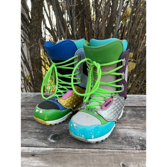 Thirtytwo womens lashed super exclusive snowboard boots size 7.5 snowmobile sled - Picture 2 of 8
